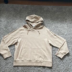 American Eagle Outfitters Beige Hoodie